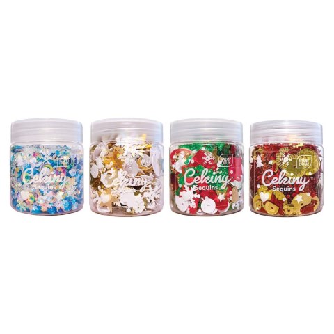 Cekiny Winter mix 30g Interdruk (30 g)