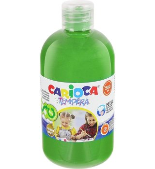 Farba tempera kolor: zielony jasny 500ml 1 kolor. Carioca (170-2718)
