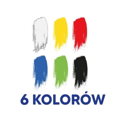 Farby plakatowe kolor: mix 20ml 6 kolor. Oxford (400167103)