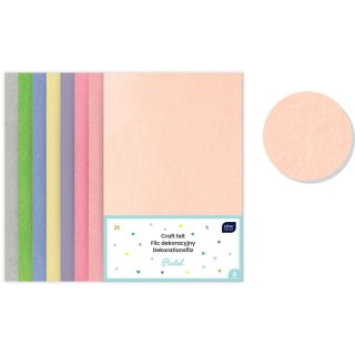 Filc kolor: mix 5 ark. [mm:] 200x297 Interdruk (IFILCPAS)