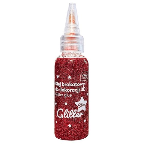 Klej artystyczny STAR brokatowy 3D 5902277337108 50ml Interdruk (50ml)