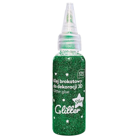 Klej artystyczny STAR brokatowy 3D 5902277337108 50ml Interdruk (50ml)