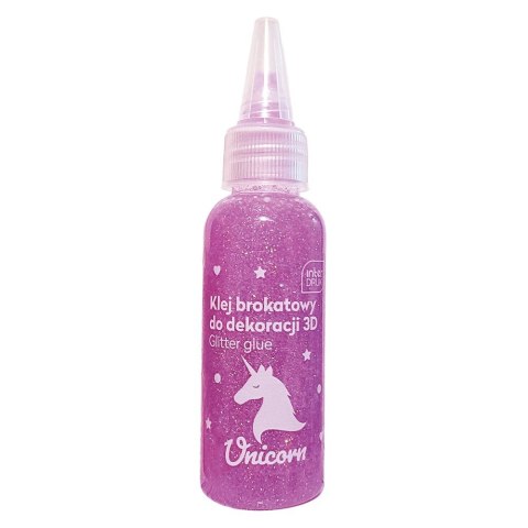 Klej artystyczny UNICORN brokatowy 3D 5902277337092 50ml Interdruk (50ml)