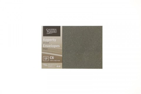 Koperta C6 czarna [mm:] 114x162 Argo (282225) 10 sztuk