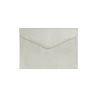 Koperta pearl jasnosrebrny C6 srebrna Galeria Papieru (280240) 10 sztuk