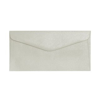 Koperta pearl jasnosrebrny DL srebrna Galeria Papieru (280140) 10 sztuk