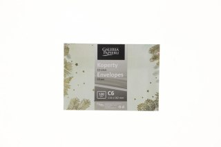 Koperta złote święta C6 złota Galeria Papieru (280294) 10 sztuk