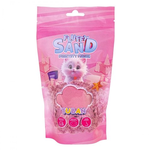 Piasek kinetyczny Fluffy Sand puszysty piasek różowy Tuban
