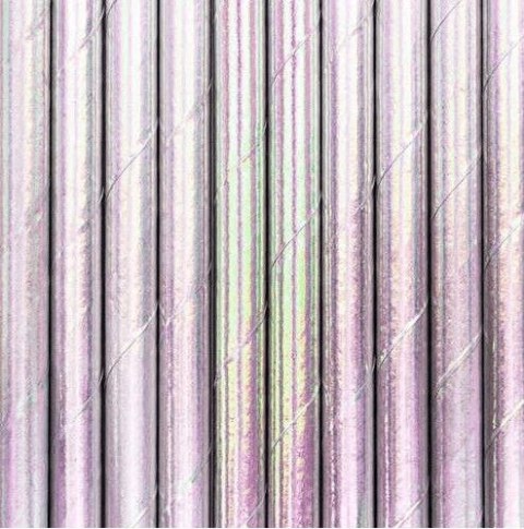 Słomka opalizująca 20cm 12 szt Arpex (K7904F)