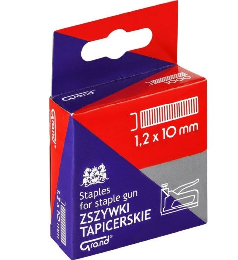 Zszywki GR-T01 do zszywacza tapicerskiego/takera 1,2 1000 szt Grand (110-1706)