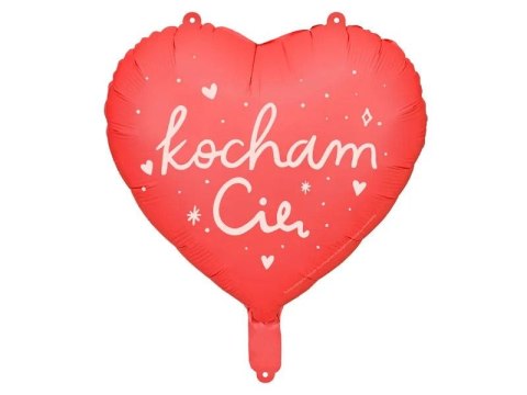 Balon foliowy serce Kocham Cię` 18cal Partydeco (FB170)