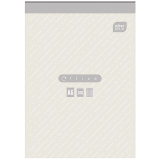 Blok biurowy A6 70g 100k Interdruk (BLKA6100)