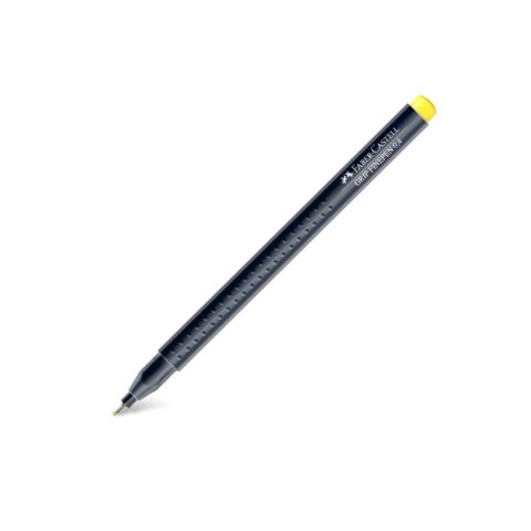 Cienkopis Grip Faber-Castell 0,4mm żółty (FC151607)