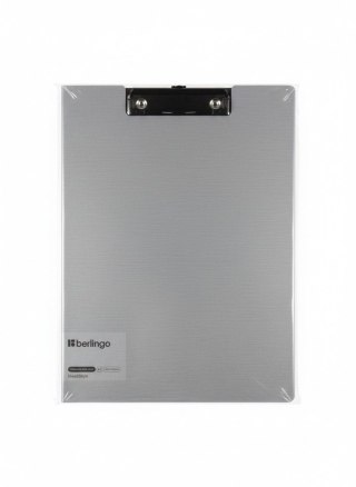 Deska z klipem (podkład do pisania) Steel & Style A4 szary Berlingo (299030)