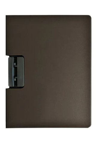 Deska z klipem (podkład do pisania) ZAMYKANA A4 grafitowa Tetis (BD651-S2)