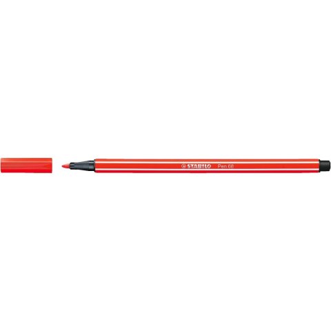 Flamaster czerwony jasny 1 kol. Stabilo (68/40)