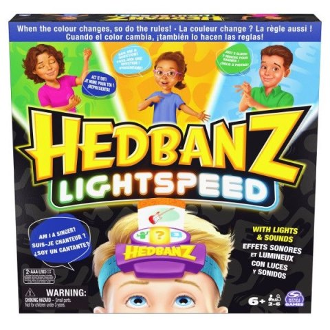 Gra zręcznościowa Hedbanz Lightspeed Spin Master (6068653)