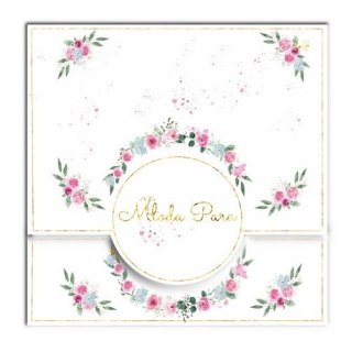 Kartka składana KARNET KW KOPERTA SLUB GIPSÓWKA kw Henry (5907465665162)