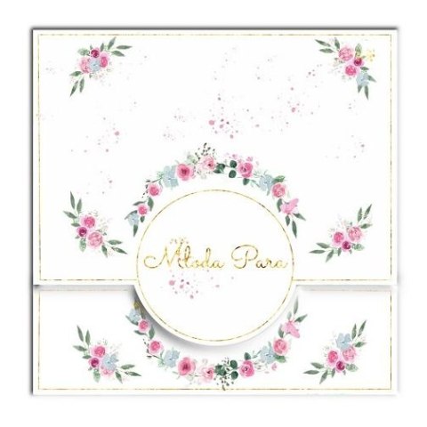 Kartka składana KARNET KW KOPERTA SLUB GIPSÓWKA kw Henry (5907465665162)