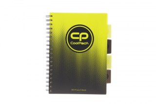 Kołozeszyt (kołonotatnik) CoolPack lEMON B5 200k. krata Patio (04798CP)