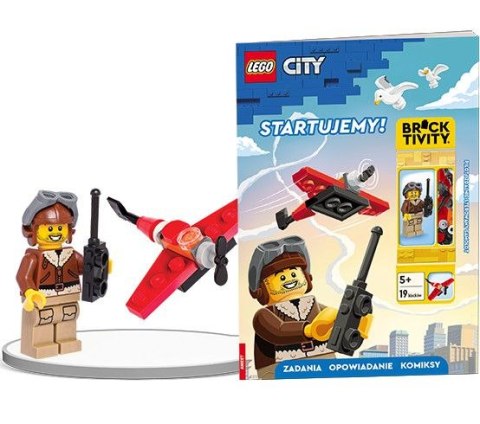 Książka dla dzieci LEGO® City. Startujemy! Ameet (LNC 6032)