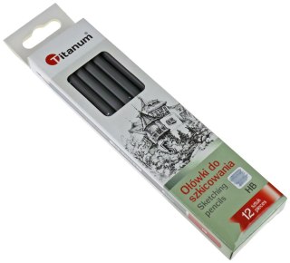 Ołówek w kartonowym pudełku HB Titanum