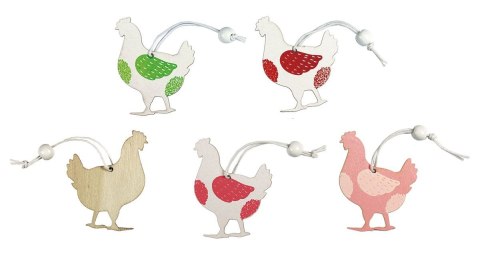 Ozdoba drewniana Craft-Fun Series Kura zawieszka Titanum (22MTL100)