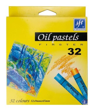 Pastele olejne Firster 32 kolory okrągłe ?9 mm (FOP-32)