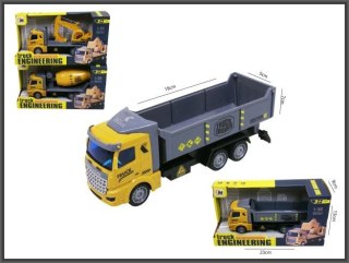 Samochód budowlany 20cm 2 rodzaje Hipo (H13951)