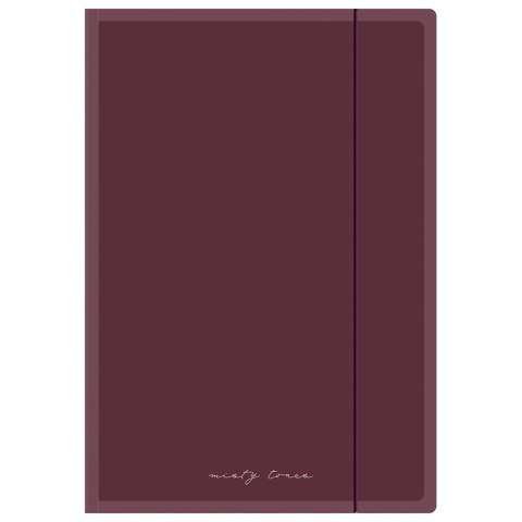 Teczka kartonowa na gumkę NUDE A4+ mix 400g Interdruk