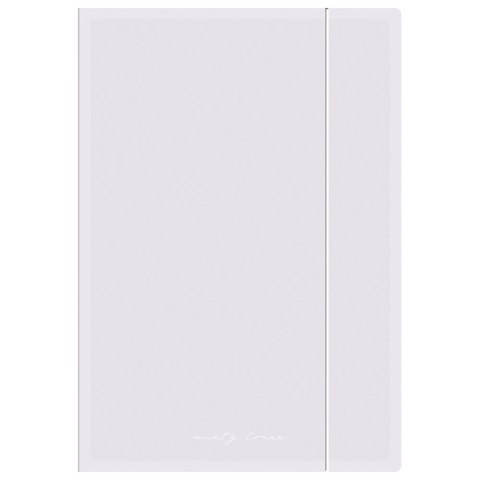 Teczka kartonowa na gumkę NUDE A4+ mix 400g Interdruk