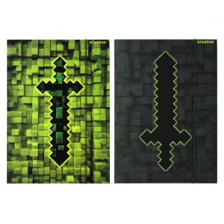 Teczka kartonowa na gumkę Pixel A4 mix Starpak (559734)