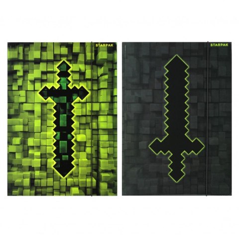 Teczka kartonowa na gumkę Pixel A4 mix Starpak (559734)