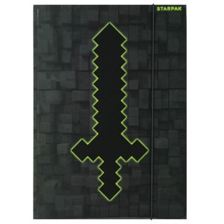 Teczka kartonowa na gumkę Pixel A4 mix Starpak (559734)