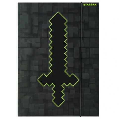 Teczka kartonowa na gumkę Pixel A4 mix Starpak (559734)