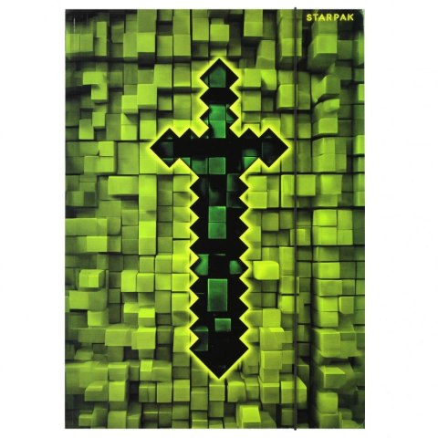 Teczka kartonowa na gumkę Pixel A4 mix Starpak (559734)