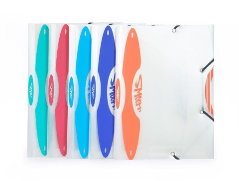 Teczka ofertowa Smooth 3 Flap Folder A4 kolor: pomarańczowy 1 kieszeni Mintra (921054)