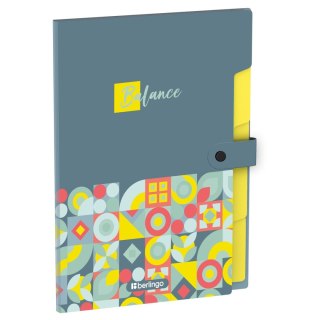 Teczka z przegródkami A4 kolor: mix 5 przegródek Berlingo (Balance)