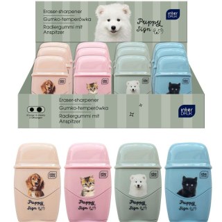 Temperówka PUPPY SIGN podwójna mix Interdruk
