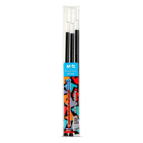 Wkład do długopisu żelowy wkład niebieski 0,5mm Happy Color (AGR670L7-3)