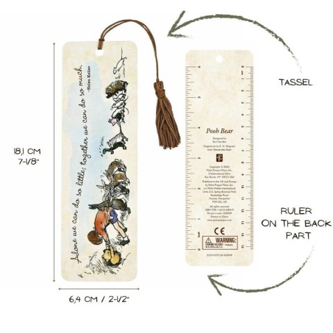 Zakładka do książki Kubuś PUchatek Peter Pauper Press