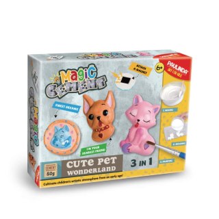 Zestaw kreatywny PAULINDA MAGIC CEMENT słodkie zwierzątka 6930518962832 Strigo (211040-11)