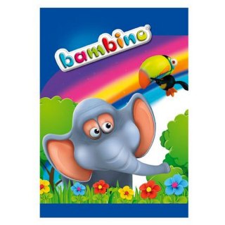 Zeszyt Bambino A5 16k. linia kolor Unipap (5903235001796)