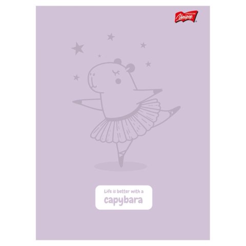 Zeszyt Capybara A5 32k. 70g linia kolor Unipap