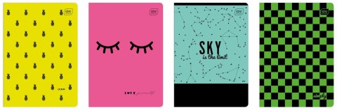 Zeszyt Fluo A5 60k. krata [mm:] 148x210 Interdruk (ZE60#ECO)