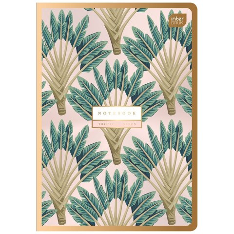 Zeszyt SATIN GOLD A5 96k. 70g krata Interdruk (ZE96#MSG)