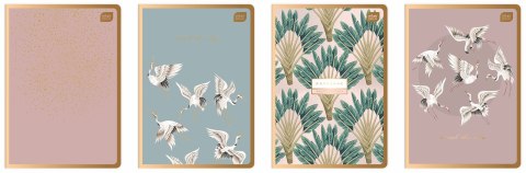 Zeszyt SATIN GOLD A5 96k. 70g krata Interdruk (ZE96#MSG)