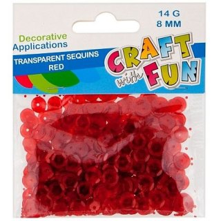 Cekiny Craft with Fun czerwone 14g Starpak (439331)