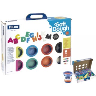 Ciastolina 8 kol. Lots of Letters 59g Milan (913308LL)