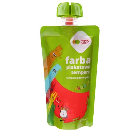 Farba tempera kolor: czerwony 100ml 1 kolor. M&G (HA HA 3310 0100-2)
